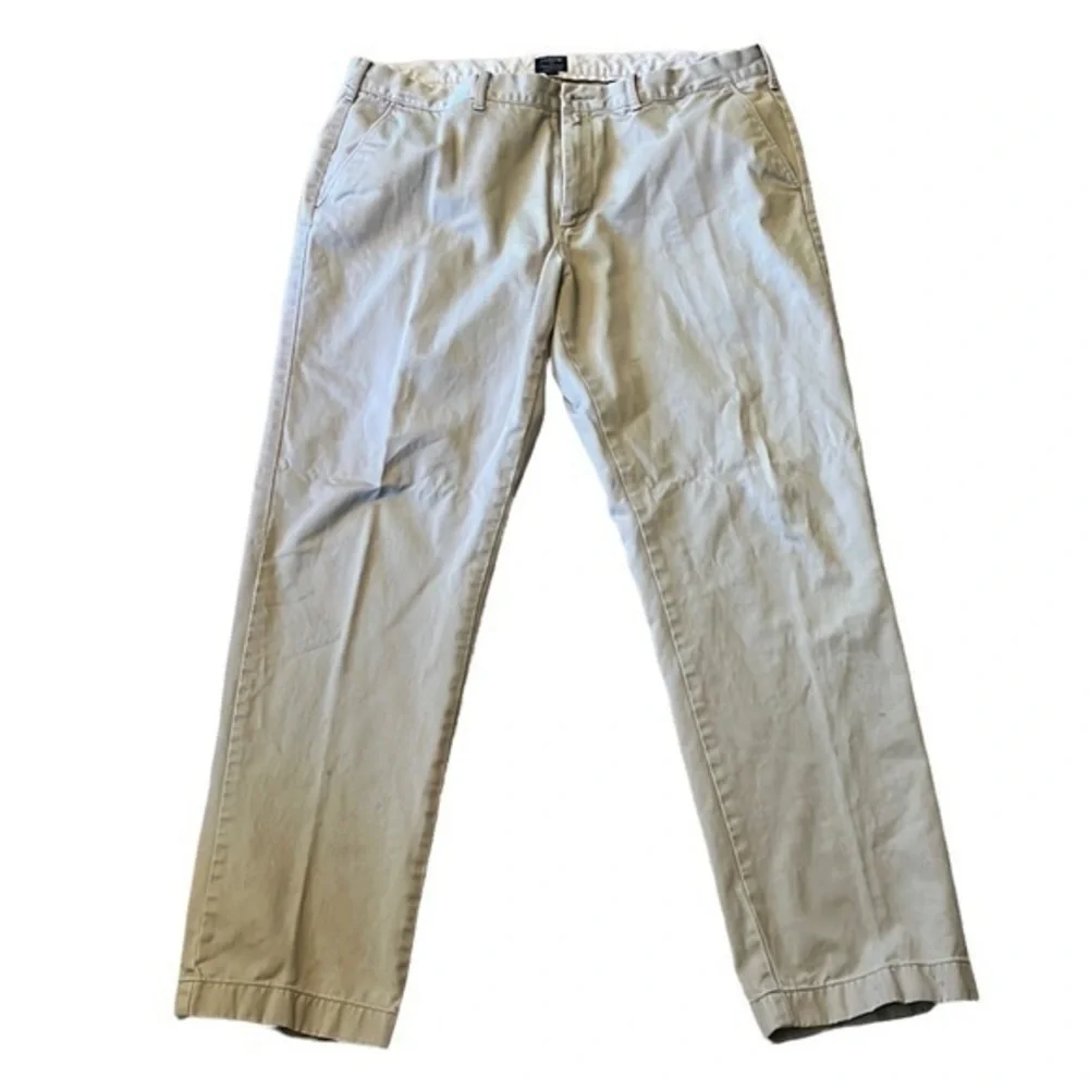 J.Crew The Sutton Pants Mens size 38X32 color is tan